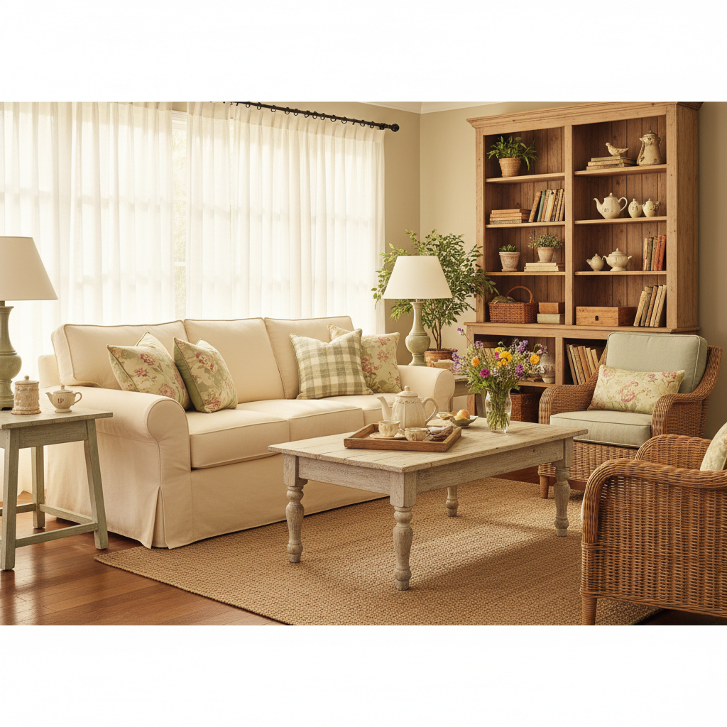 田园风格家具怎么选？教你挑对田园风格的家具，告别装修土气感