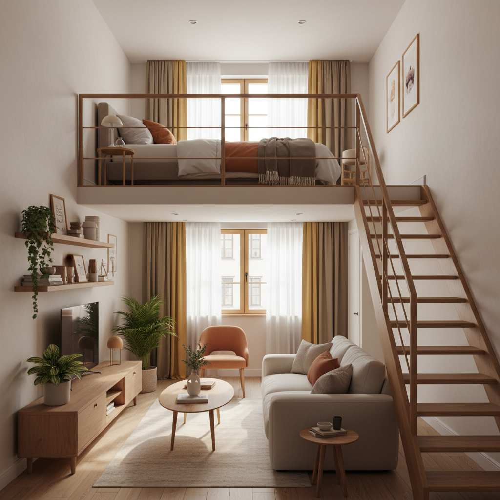 看懂小公寓装修样板房40平方图片,复式公寓装修效果图避坑指南