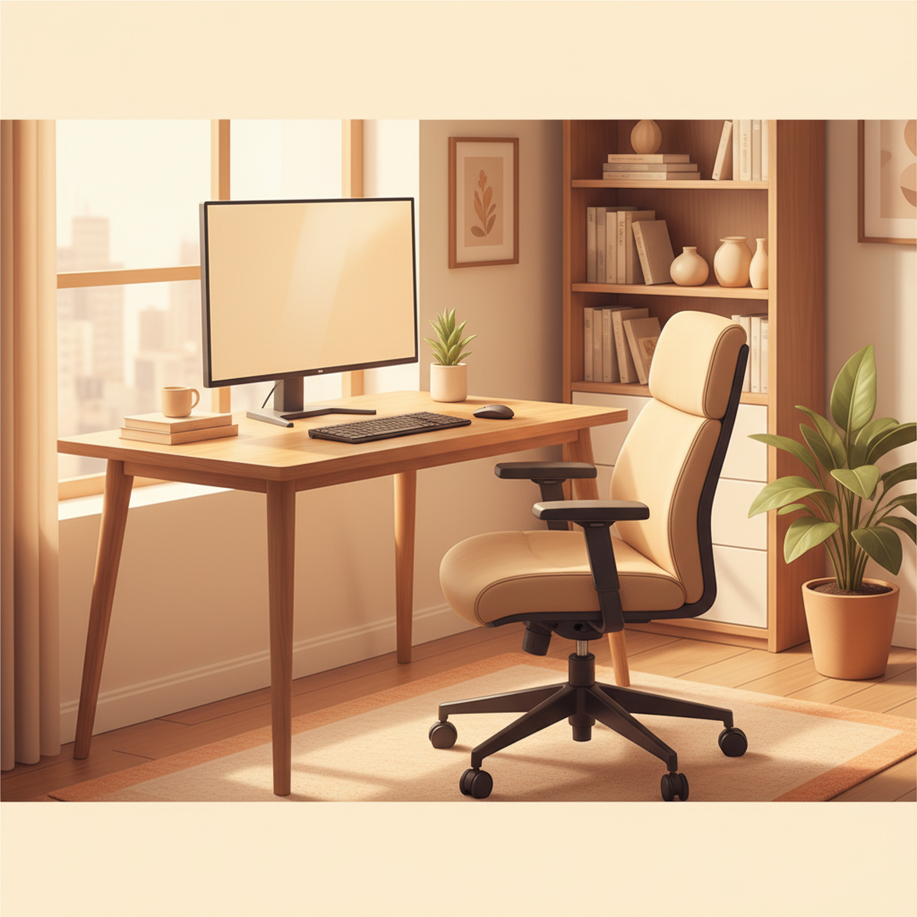 电脑桌尺寸怎么选？避开老式电脑桌尺寸这些坑，高度70更舒服