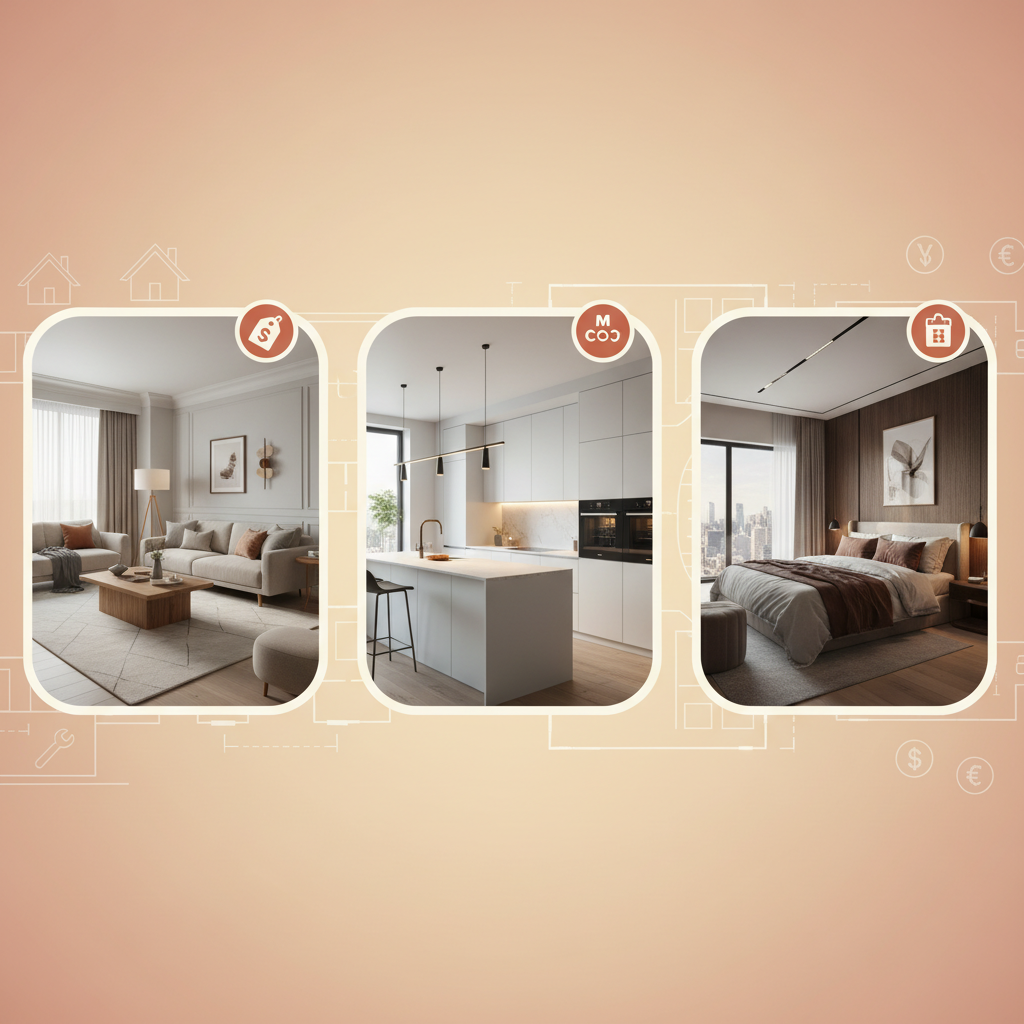 80平米装修效果图大全2026图片及价格对比：三套预算方案教你避坑