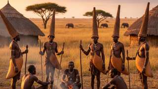 揭秘真实原始部落：非洲象人族真实照片（非洲象人族 展示）